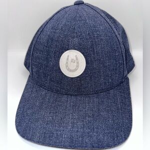 EUC Imperial Horseshoe 18th Hole Blue One Size Hat Cap Style# 1409